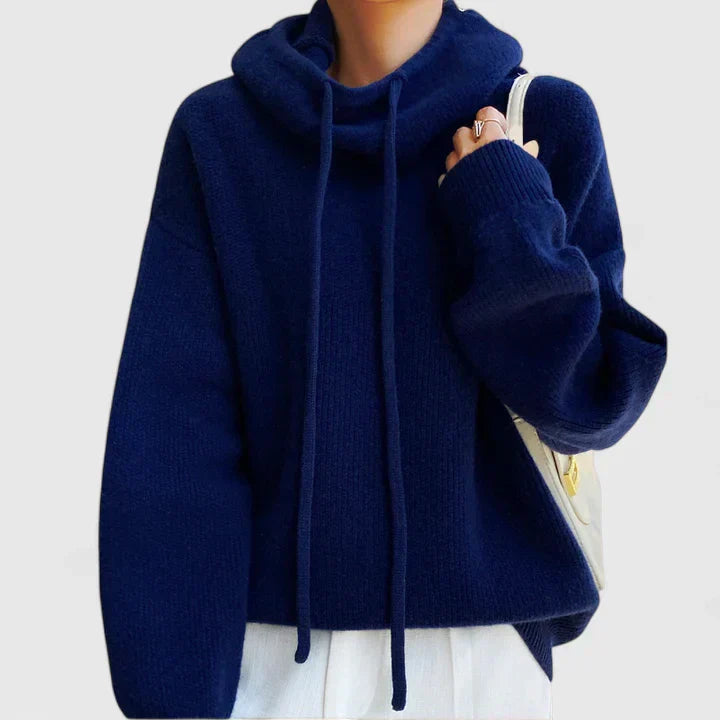 Marie | Women's Cozy Knit Hoodie