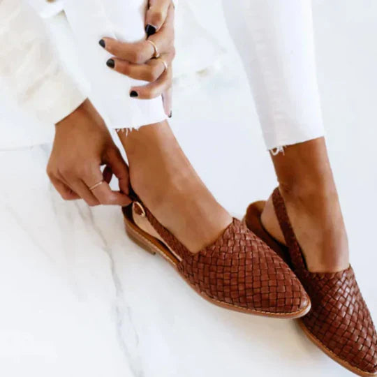 Anneliese | Artisan Crafted Flat Sandals